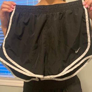 black nikes - medium